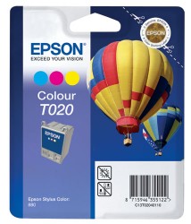 Epson T020 cartus cerneala Color, 35 ml