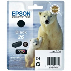 Epson T2601 cartus cerneala Black, 6.2 ml