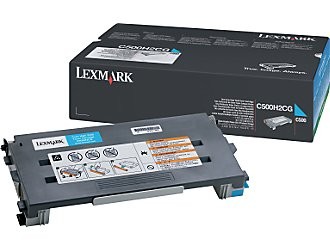 Lexmark C500H2CG toner Cyan, 3.000 pagini