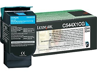 Lexmark C544X1CG toner Cyan, 4.000 pagini