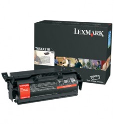 Lexmark T654X21E toner Black, 36.000 pagini