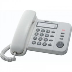 Panasonic TS520FXW telefon analogic, alb