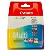 Canon CLI-526 MultiPack, 3 cartuse cerneala C+M+Y