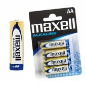 Maxell baterii Alkaline AA (LR6) 4 bucati / blister