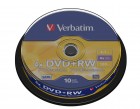 Verbatim DVD+RW 4X 4,7GB (43488), set/10 bucati spindle