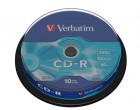 Verbatim CD-R 52X 700Mb ExtraProtection (43437), set 10 bucati