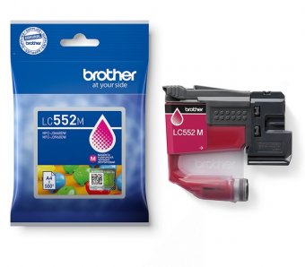Brother LC552M cartus cerneala Magenta, 550 pagini