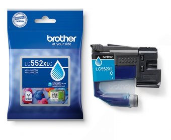Brother LC552XLC cartus cerneala LC-552XL Cyan, 1500 pagini