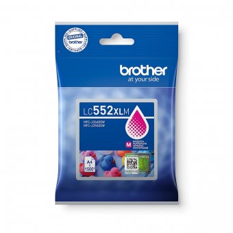 Brother LC552XLM cartus cerneala LC-552XL Magenta, 1500 pagini
