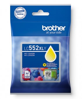 Brother LC552XLY cartus cerneala LC-552XL Yellow, 1500 pagini