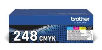Brother TN-248VAL Pachet tonere Bk+C+M+Y, 4 x 1000 pagini (TN248VAL)