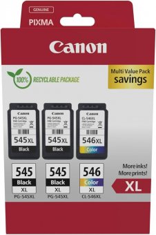 Canon 2 x PG-545XL + CL-546XL Pachet cartuse originale (2 x PG545XL+CL546XL)