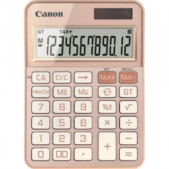 Canon KS-125KB RG, Calculator 12-digit, Roz auriu (Red Gold)
