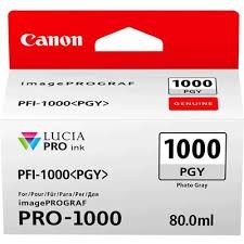 Canon PFI-1000PGy cartus cerneala Photo Grey, 80 ml