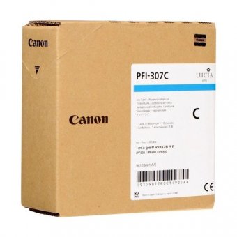 Canon PFI-307C Ink Tank Cyan, pentru iPF830/840/850, 330ml