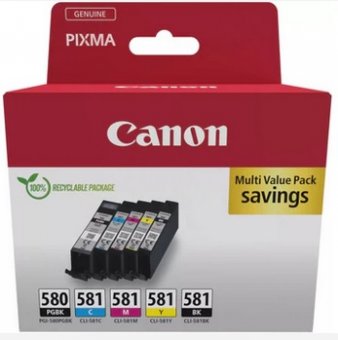 Canon PGI-580/CLI-581 PGBK/C/M/Y/BK MULTI-PACK
