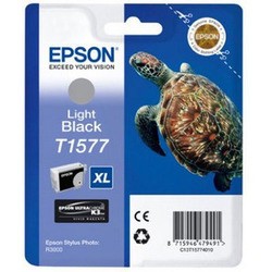 Epson T1577 cartus cerneala Light Black, 25.9 ml