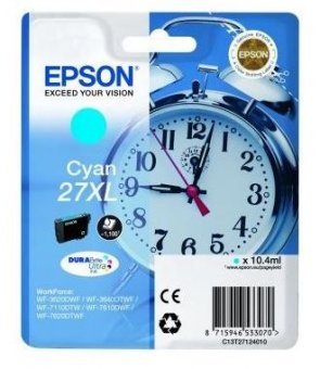 Epson T2712 flacon cerneala Cyan, 10.4 ml, (27XL)