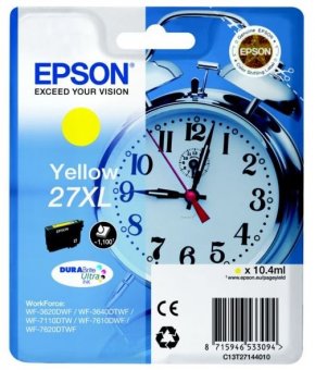 Epson T2714 flacon cerneala Yellow, 10.4 ml, (27XL)