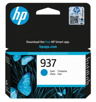 HP 4S6W2NE cartus cerneala Cyan HP 937, 800 pagini