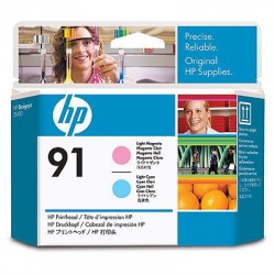 HP C9462A printhead light magenta si cyan (91)