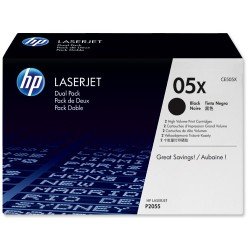 HP CE505XD Toner Black, Dual Pack 2x6500 pagini, Livrare in 24 ore