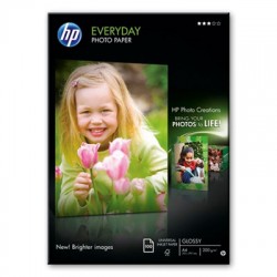 HP Q2510A Hartie photo Everyday glossy 200 g, 100 coli, A4 - PROMO