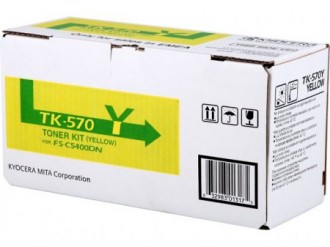 Kyocera TK-570Y toner Yellow, 12.000 pagini
