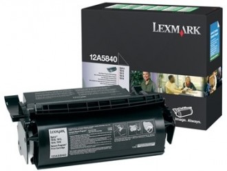 Lexmark 12A5840 toner Black, 10.000 pagini