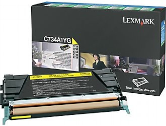 Lexmark C734A1YG toner Yellow, 6.000 pagini