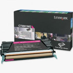 Lexmark C736H1MG toner Magenta, 10.000 pagini