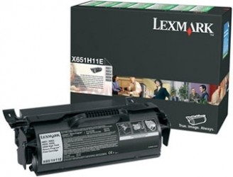 Lexmark X651H11E toner Black, 25.000 pagini