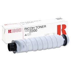 Ricoh 889776 Toner Black Type 2200EX