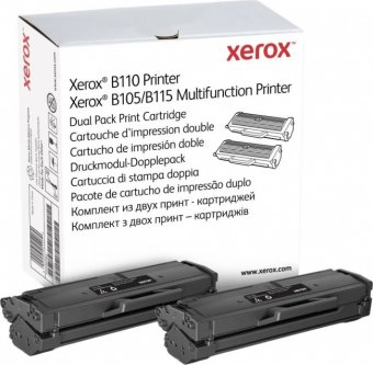 Xerox 006R04964 Dual-pack 2 tonere Black B105/B110/B115, 2 x 1500 pagini