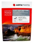 AGFA hartie foto Premium Glossy 13x18 cm (5R), 240 g/mp, 100 coli