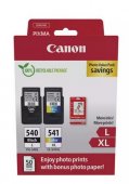 Canon PG-540L + CL-541XL Pachet cartuse Black + Tricolor + hartie foto (PG540L+CL541XL)