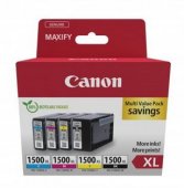 Canon PGI-1500XL Multipack, pachet cartuse BK+C+M+Y (PGI1500XL)