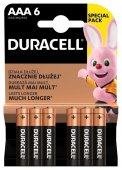 DURACELL baterii Alkaline AAA (LR3) 6 bucati / blister