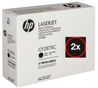 HP CF287XD DualPack 2x toner original Black, 2x18.000 pagini (HP87X), BEST DEAL