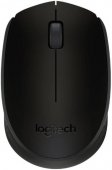 Logitech B170 Mouse wireless, 1000 dpi, Black