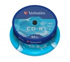 Verbatim CD-R 52x 700 Mb ExtraProtection (43432), set 25 bucati