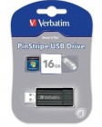 VERBATIM USB STORE N GO PIN STRIPE 16GB (49063)